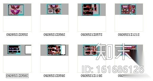 艺术中心大剧院走廊装修图cad施工图下载【ID:161686126】