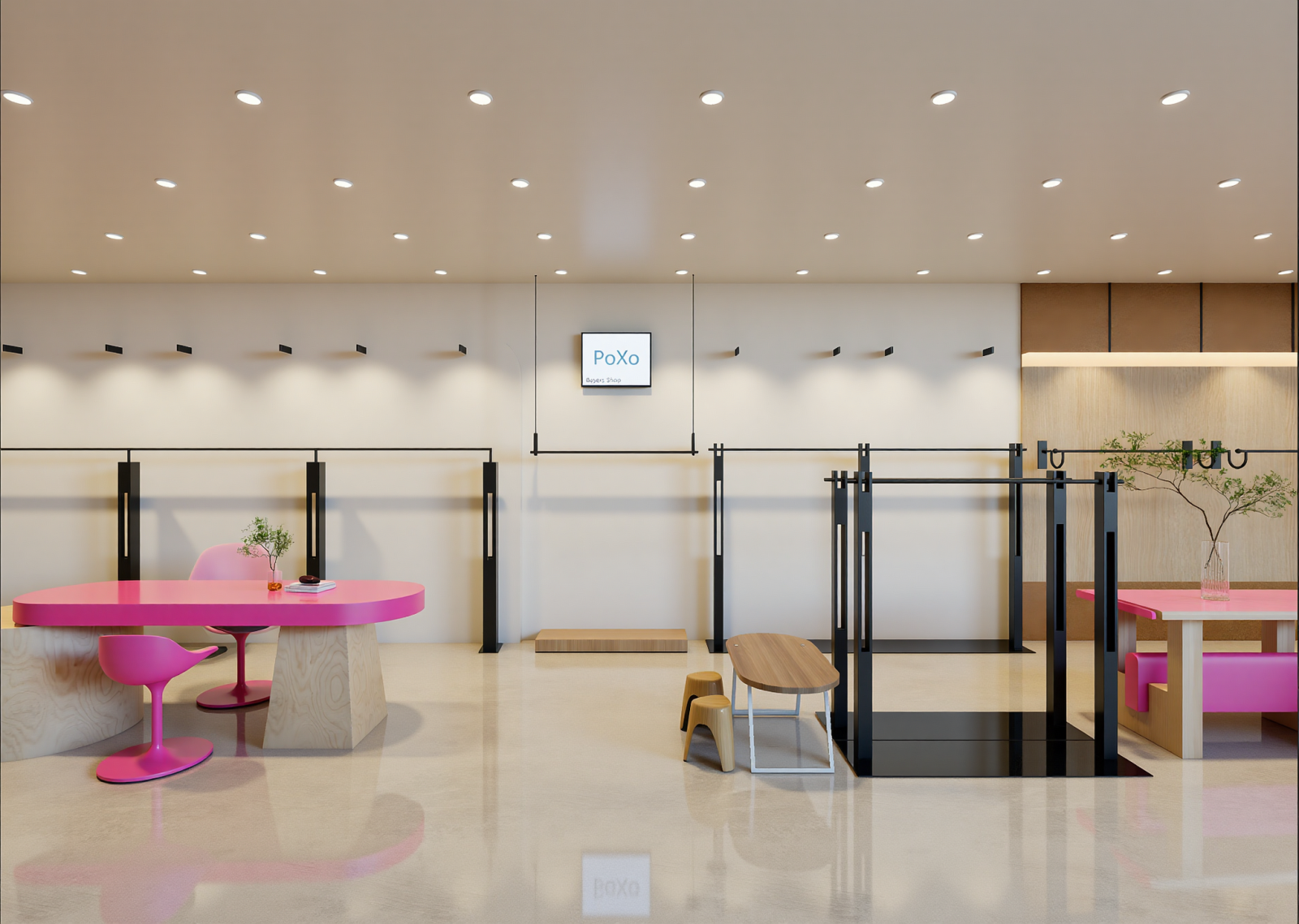 现代家具展厅3D模型下载【ID:1214755525】