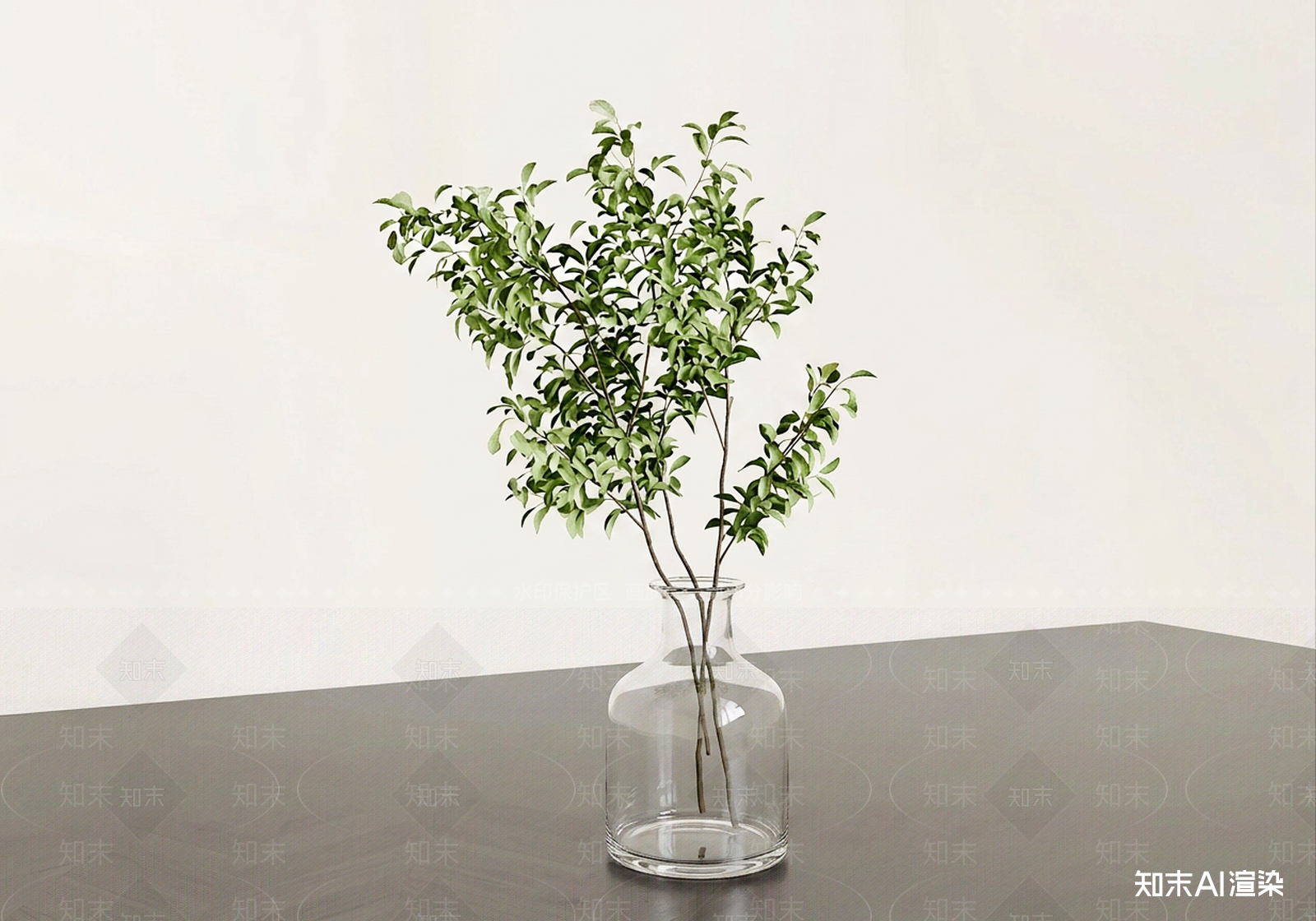 艺术绿植灌木3D模型下载【ID:1227264297】