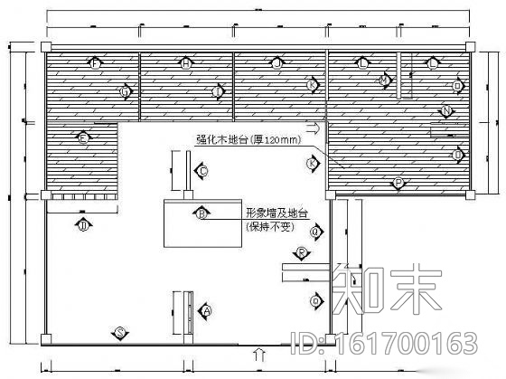 某家具展厅装修图cad施工图下载【ID:161700163】