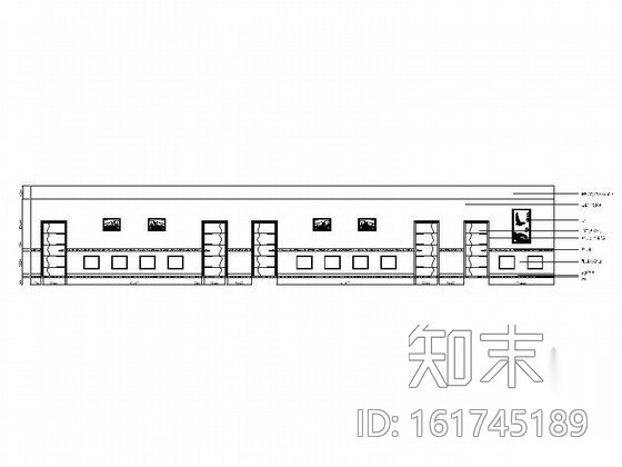 某现代时尚服装品牌室内装修图（含效果）cad施工图下载【ID:161745189】
