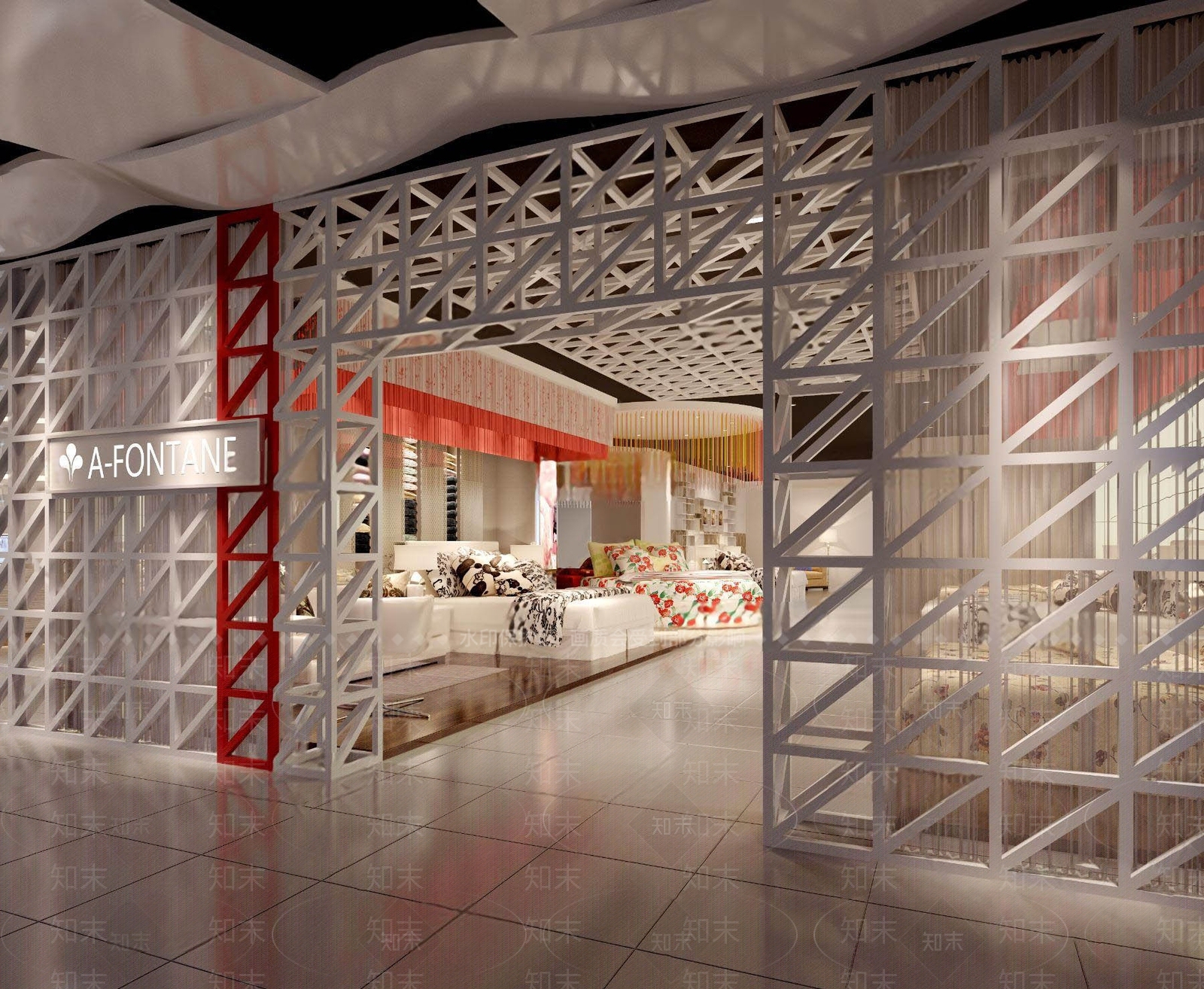 现代家具店3D模型下载【ID:1113618392】