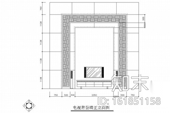 [贵州]现代中式风格三层别墅装修图（含效果图和实景照片...cad施工图下载【ID:161851158】