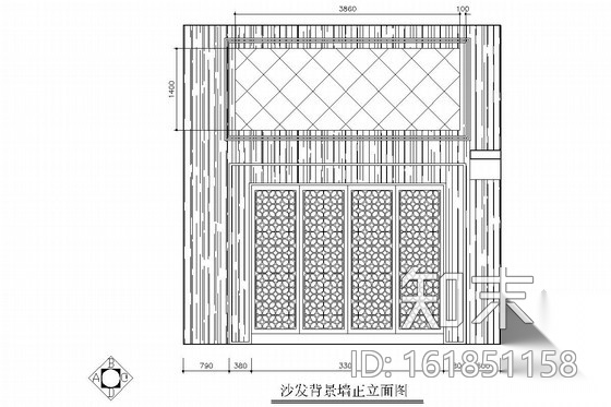 [贵州]现代中式风格三层别墅装修图（含效果图和实景照片...cad施工图下载【ID:161851158】