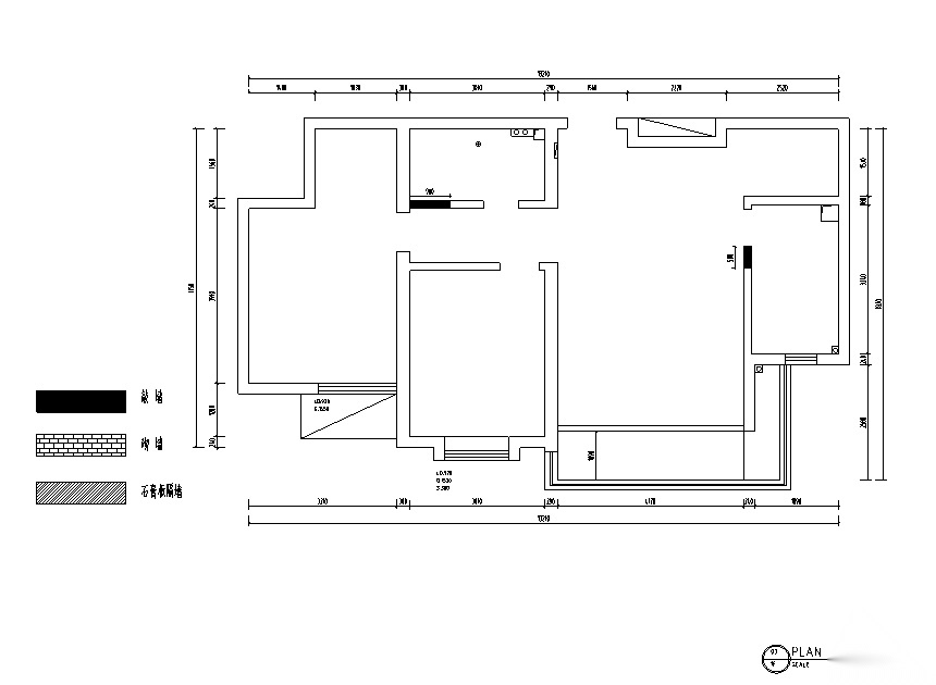 冬日阳光北欧风格复式住宅设计施工图（附效果图）施工图下载【ID:160494170】