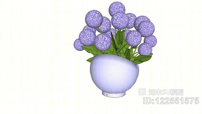花瓶SU模型下载【ID:122551575】