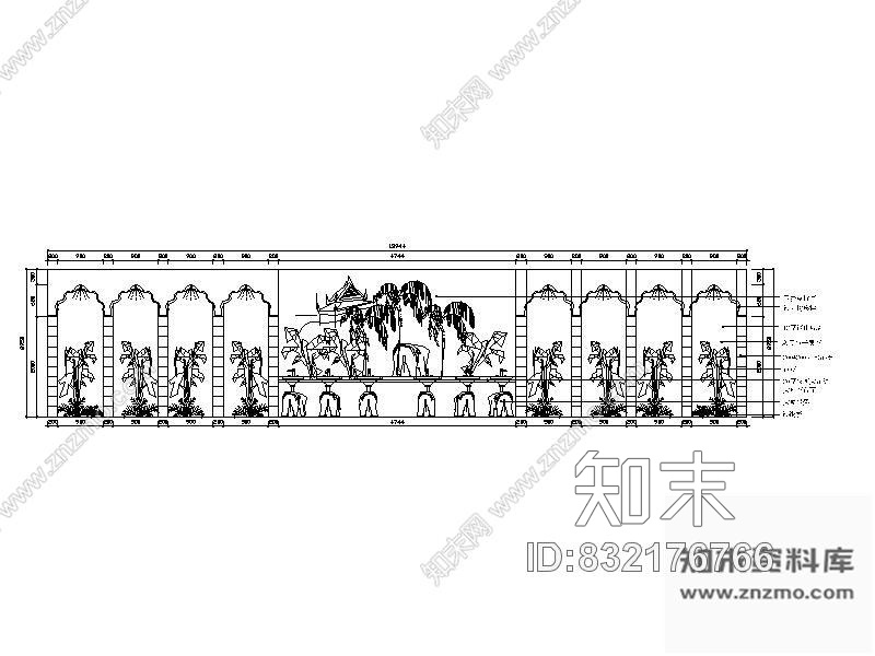 图块/节点泰式桑拿休闲会所立面图cad施工图下载【ID:832176766】