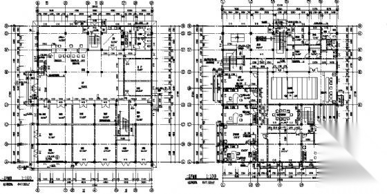 某派出所六层综合楼建筑施工图cad施工图下载【ID:167038103】