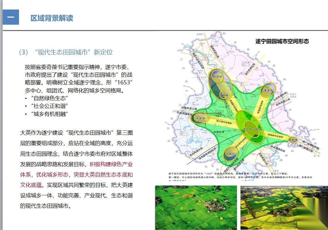 遂宁某县城市总体规划设计方案文本（78页）cad施工图下载【ID:161049147】