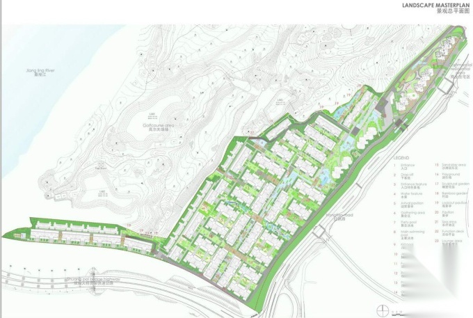 万科自然怡人居住景观方案设计cad施工图下载【ID:161083126】