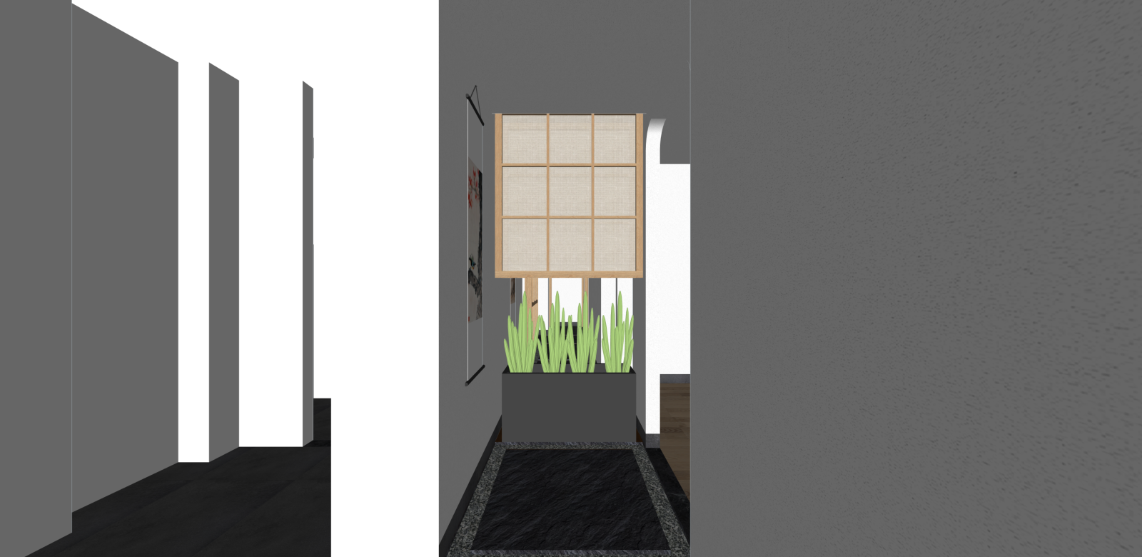 新中式茶馆SU模型下载【ID:1215959945】