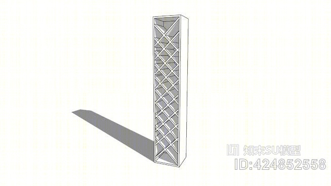 酒柜SU模型下载【ID:424852558】