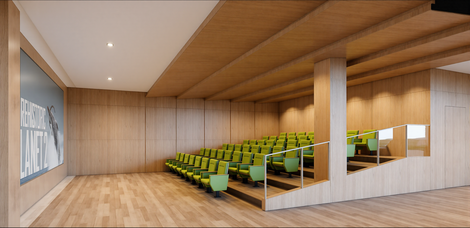 现代报告厅SU模型下载【ID:1215210444】