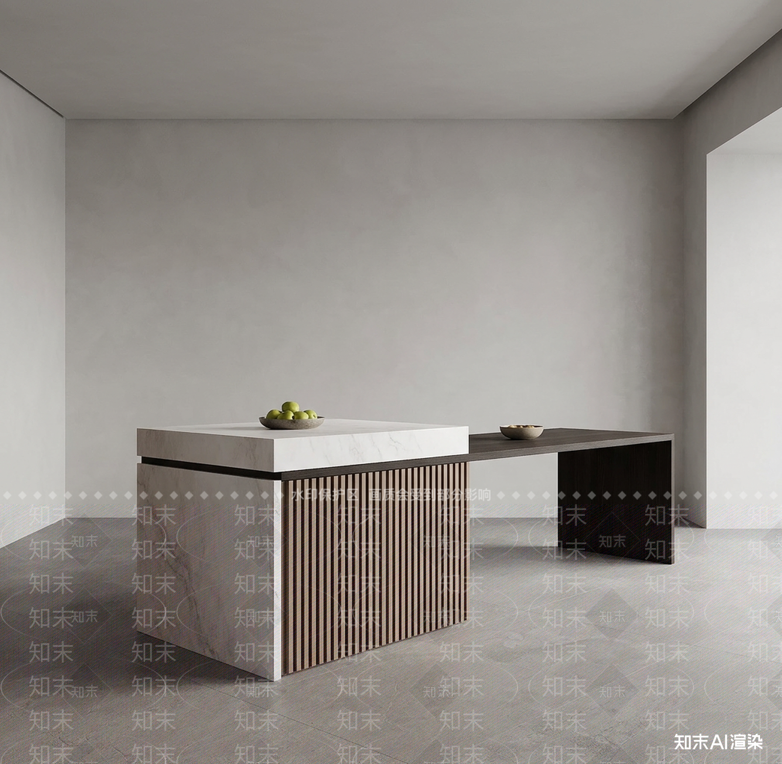 大理石岛台岛台3D模型下载【ID:1227577098】