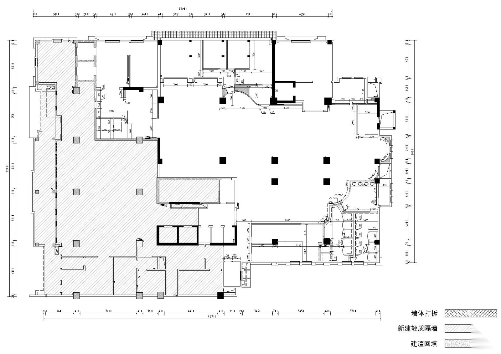 [广西]天琴酒吧全套装饰项目施工图+效果图cad施工图下载【ID:160710156】