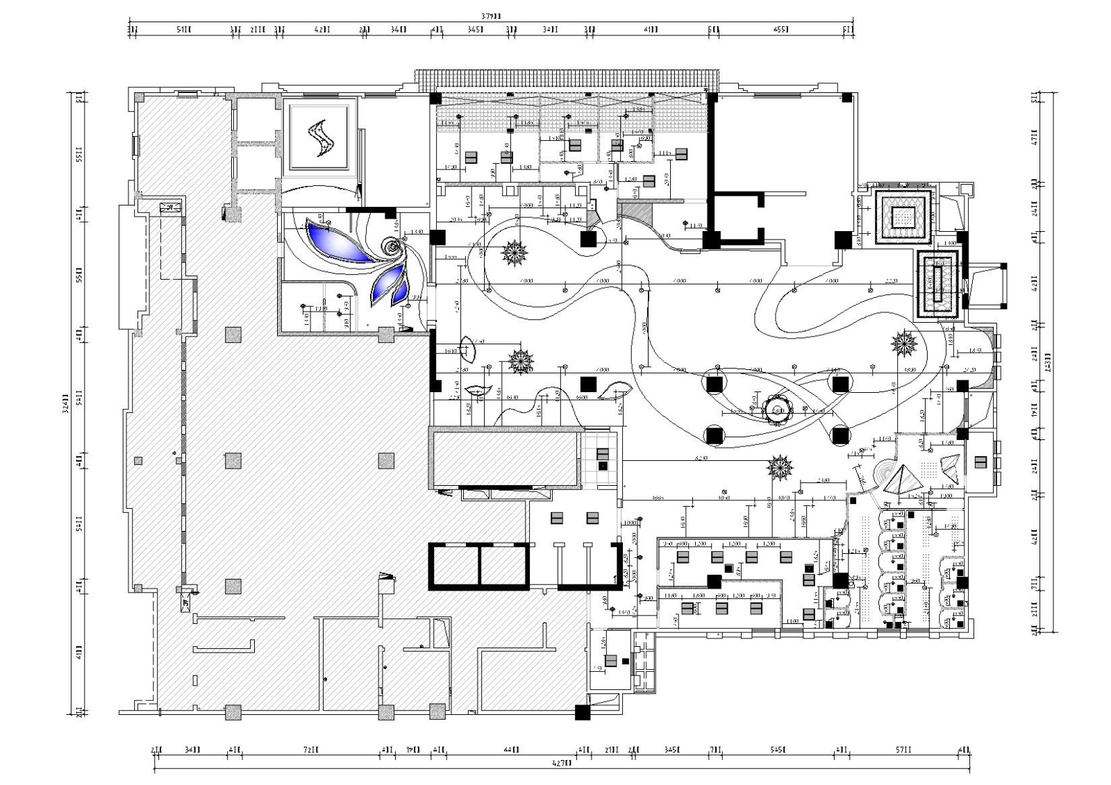 [广西]天琴酒吧全套装饰项目施工图+效果图cad施工图下载【ID:160710156】