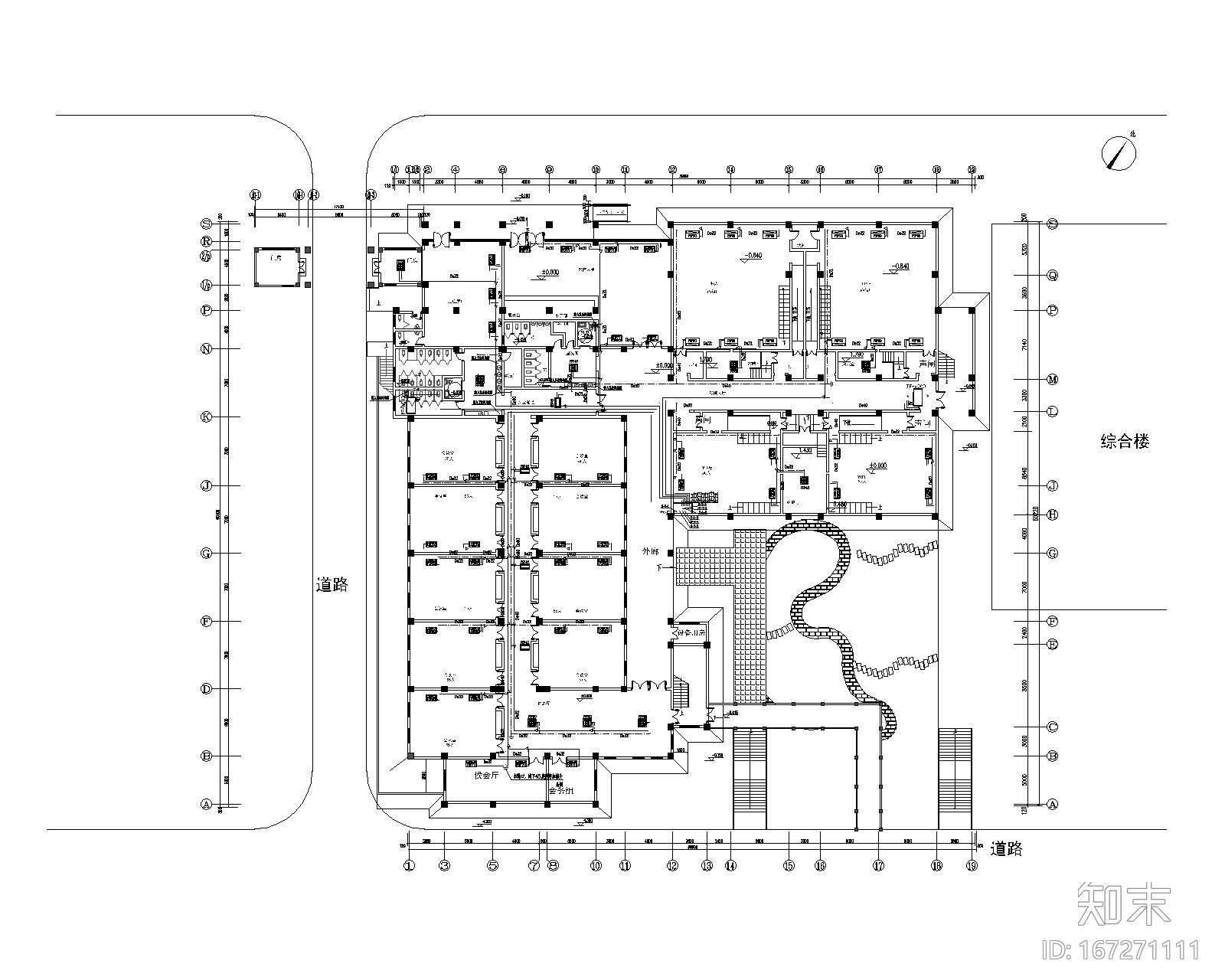 龙桥集团会议中心VRV空调通风系统设计图纸cad施工图下载【ID:167271111】