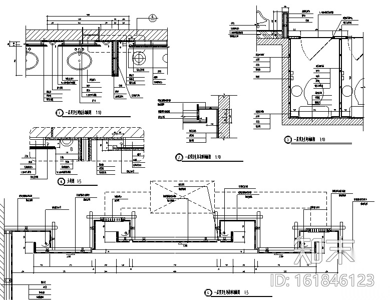 [浙江]五星级园林酒店设计施工图（附实景图）cad施工图下载【ID:161846123】