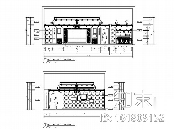 [澳门]古典欧式KTV包间装修图（含效果）cad施工图下载【ID:161803152】