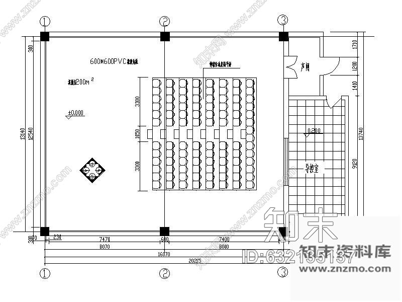 施工图200㎡空军学院演播室方案设计含效果施工图下载【ID:632135137】