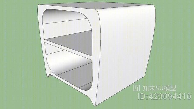 frepait床头柜SU模型下载【ID:423094410】