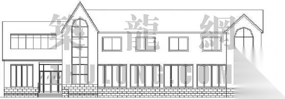 某度假村别墅建筑施工图cad施工图下载【ID:166071183】