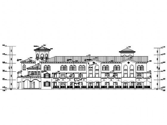 [南京]威尼斯水城第六街区某9班幼儿园建筑施工图cad施工图下载【ID:166065198】