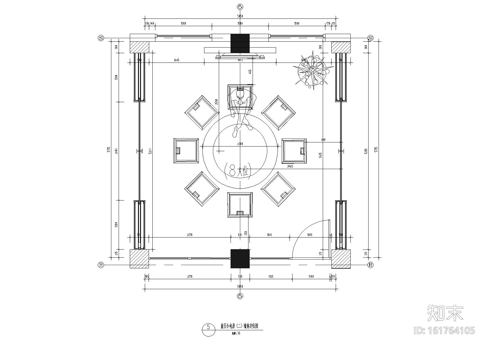 [武汉]颐和尚景酒店室内外装修工程施工图cad施工图下载【ID:161764105】