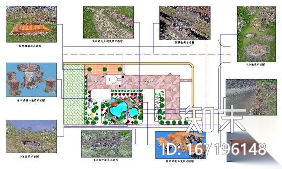 某机场空管站庭院景观设计施工图下载【ID:167196148】