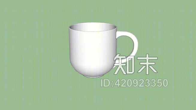 马克杯SU模型下载【ID:420923350】