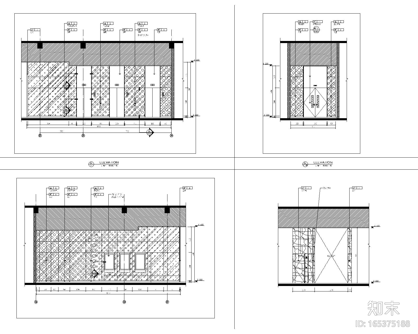 [凯里森]南京江宁景枫KINGMO购物中心1至4层施工图|金螳...cad施工图下载【ID:165375188】