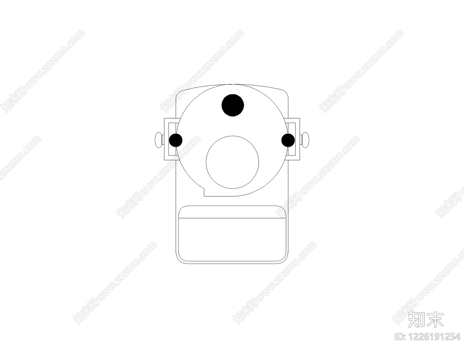 厨房厨具图块图块灶具图块灶具立面图块cad施工图下载【ID:1226191254】