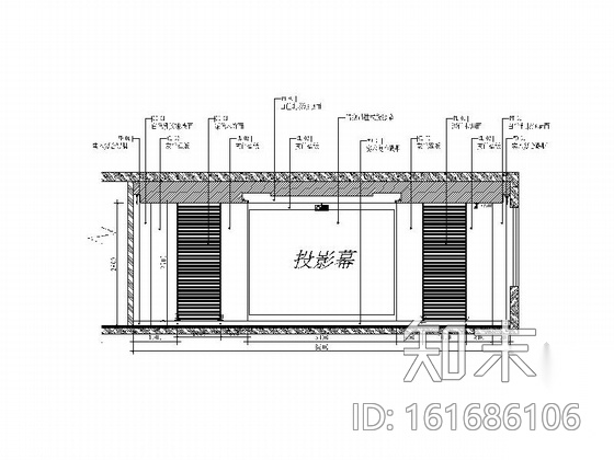 [江西]现代互联网展示体验中心及办公区室内设计CAD施...施工图下载【ID:161686106】