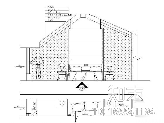 [毕业设计]双层中式别墅设计cad施工图下载【ID:166541194】