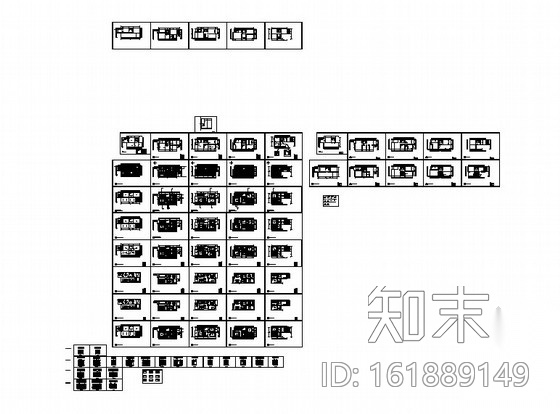 [江苏]宜兴某四层别墅中式风格室内装修图cad施工图下载【ID:161889149】