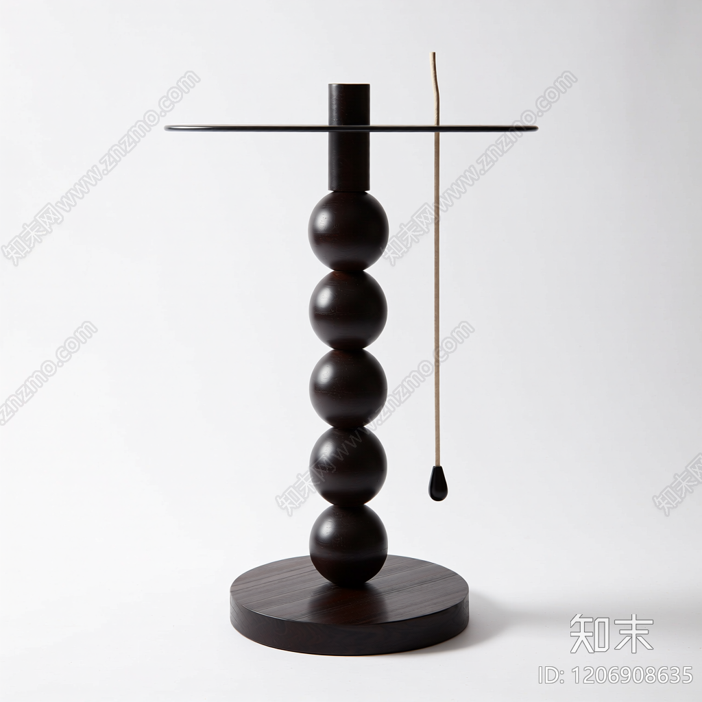 球柱式茶几模型3D模型下载【ID:1206908635】