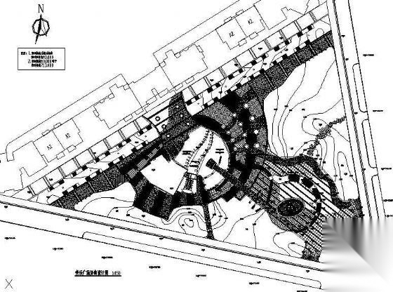 音乐广场施工套图施工图下载【ID:161061127】
