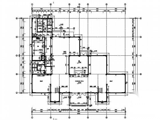 [靖江]某公司食堂建筑施工图cad施工图下载【ID:166226130】