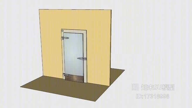 冷库门SU模型下载【ID:17318998】