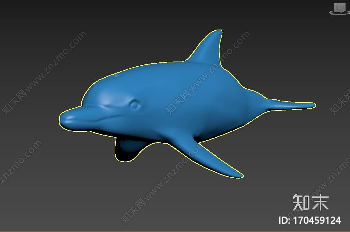 海豚Dolphin_t3d打印模型下载【ID:170459124】