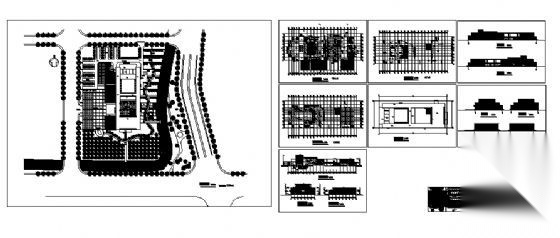 某二层剧场建筑方案图cad施工图下载【ID:165148105】