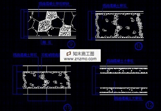 园路铺装样式施工图下载【ID:36947267】