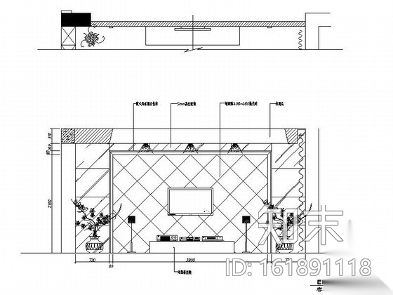 [宁波]现代古典双层别墅室内装修图（含效果）cad施工图下载【ID:161891118】