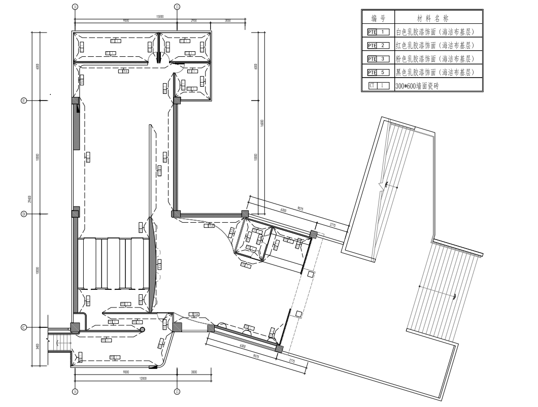 [上海]儿童启蒙乐园亲子空间施工图_效果图cad施工图下载【ID:165375168】