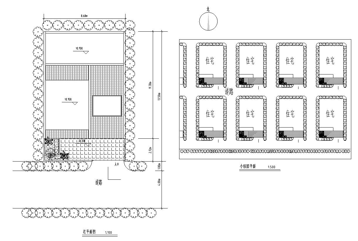 [广东]某3层新农村独栋别墅建筑设计文本（包含CAD+效果...cad施工图下载【ID:168120138】