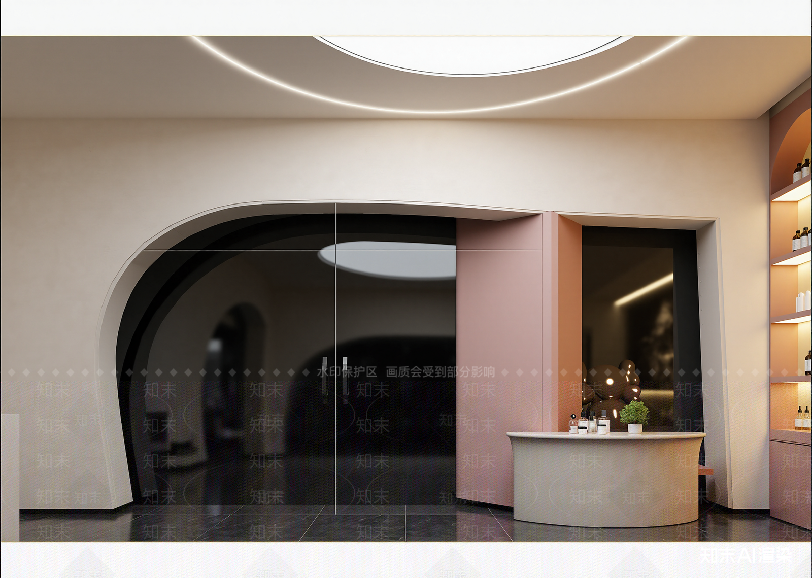 现代美容院3D模型下载【ID:1214740947】