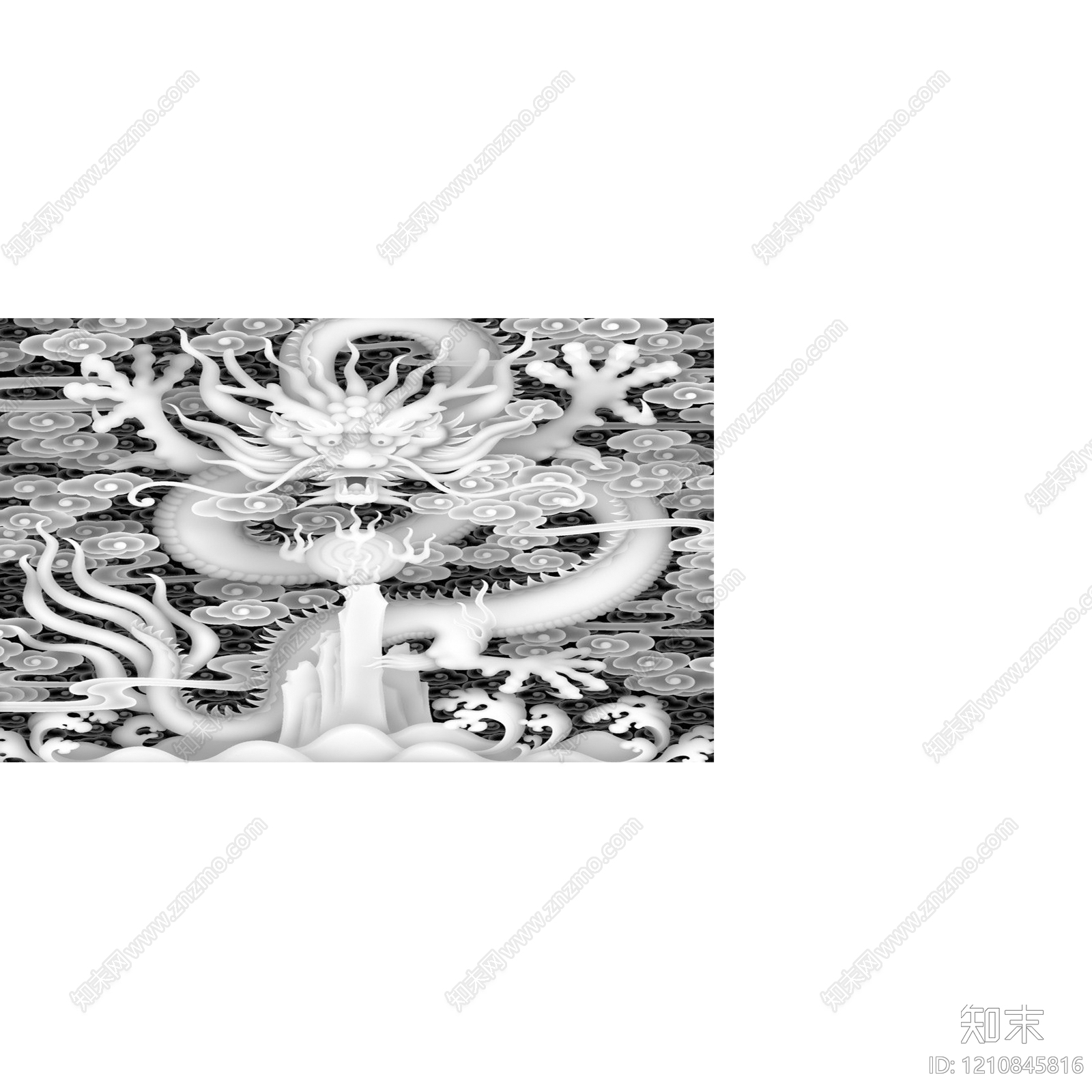 黑白挂画贴图下载【ID:1210845816】