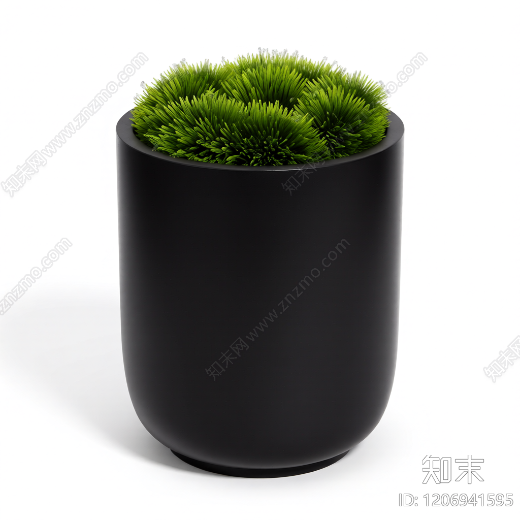 盆栽植物装饰3D模型下载【ID:1206941595】