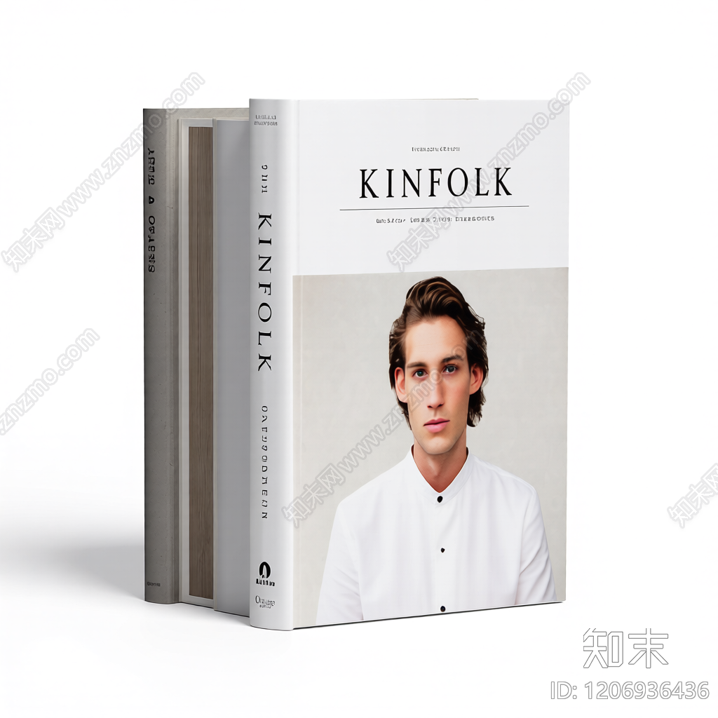 书籍组合装饰模型3D模型下载【ID:1206936436】