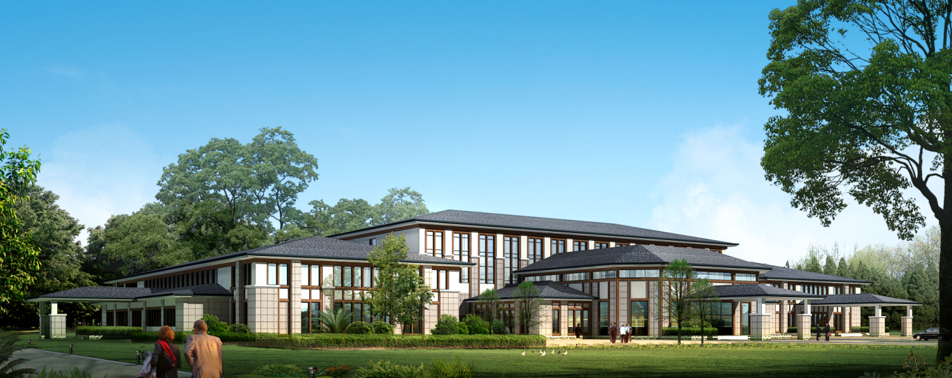 国宾馆公建酒店建筑方案文本+施工图cad施工图下载【ID:167048196】
